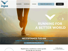 Tablet Screenshot of ingoarunning.com